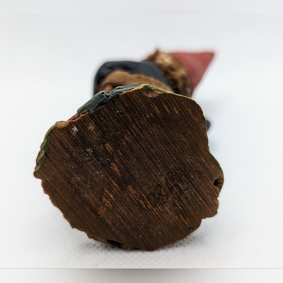 Tom Clark Vintage 1987 Wooden Gnome Figure #75 Artist Signed Sculpture - Picture 8 of 8